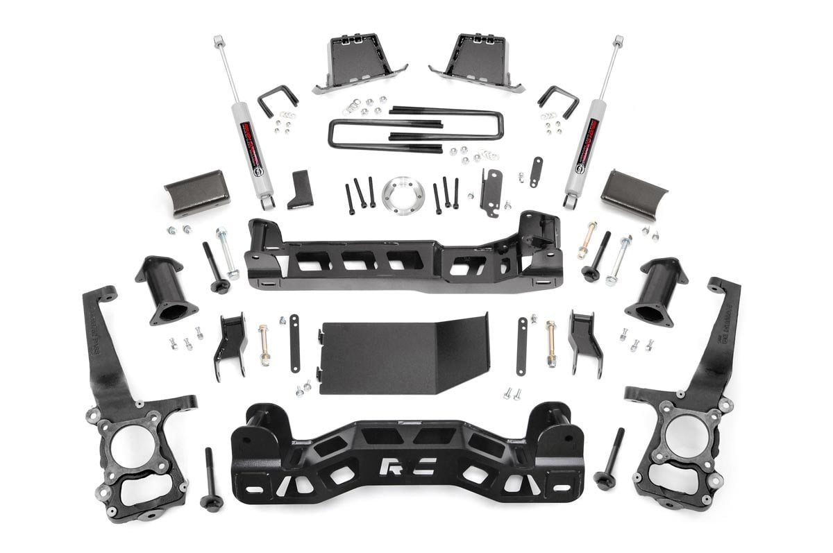 Ford F-150 Suspension Lift Kit - Rough Country - 6-Inch - '09-'10